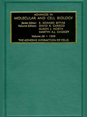 cover image of The Adhesive Interaction of Cells